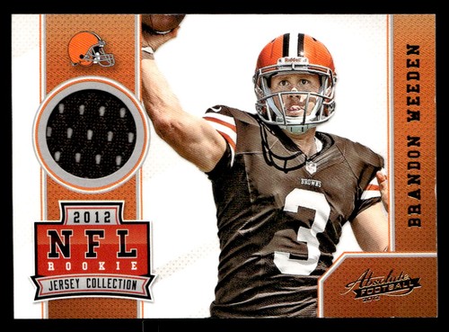 Brandon weeden 2012 absolute - brandon,